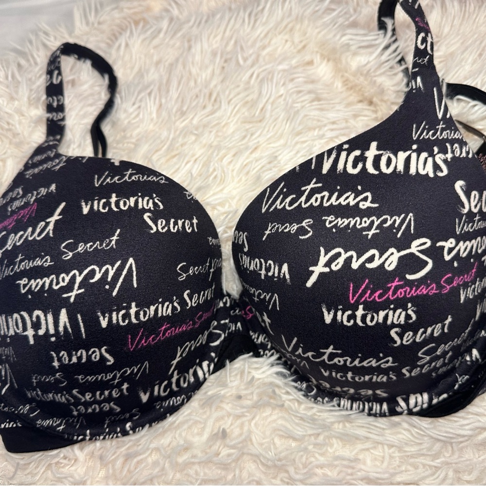 Victoria's Secret Black and Pink Lingerie